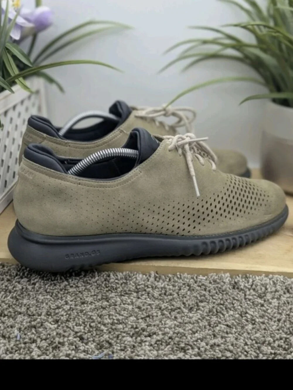COLE HAAN 2.ZeroGrand Mens Size 10M Tan Casual Dress Comfort Shoes